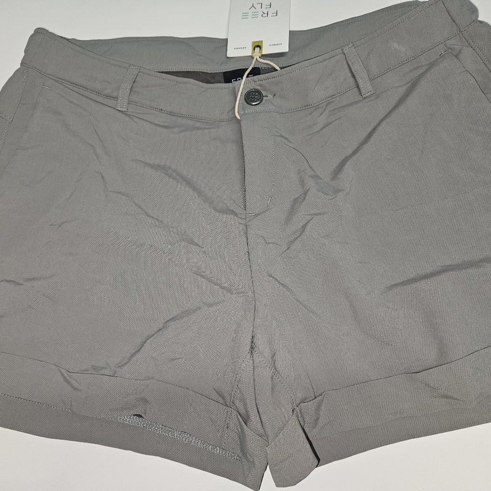 Free Fly Apparel Womens XL Utility Shorts Granite